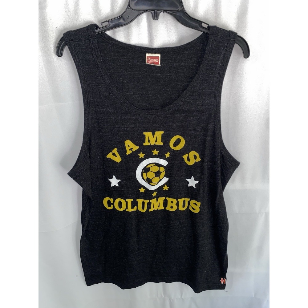 Homage Vamos Columbus Crew MLS Soccer Tank‎ Top XL